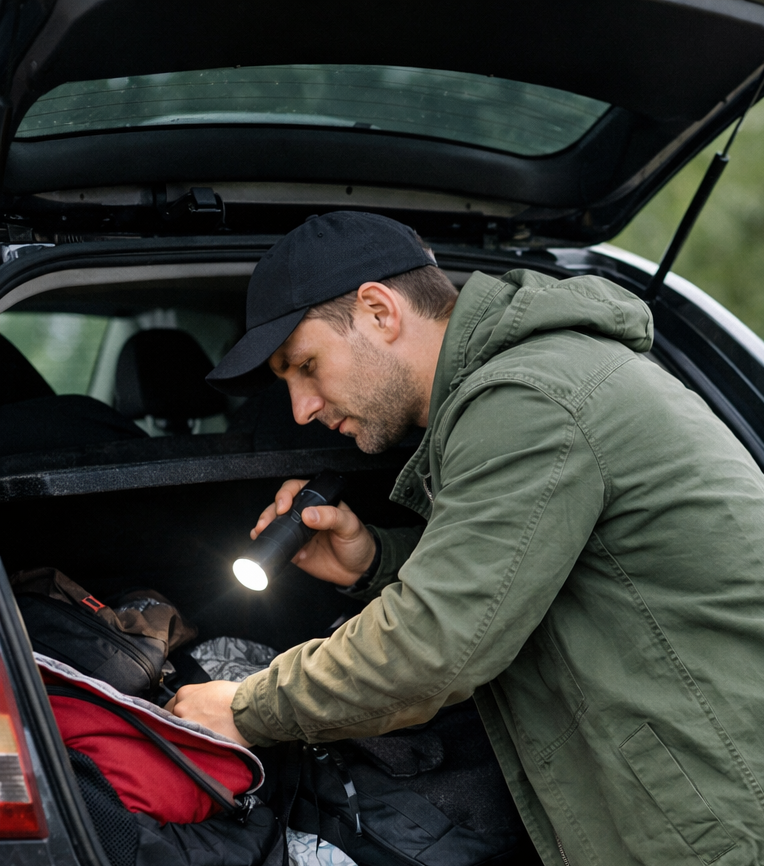 GPS発信機のセルフチェック